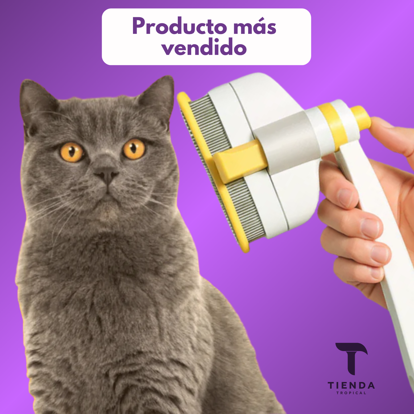 Furlessy™ - Peine de Dientes Finos para el Pelo de Mascotas