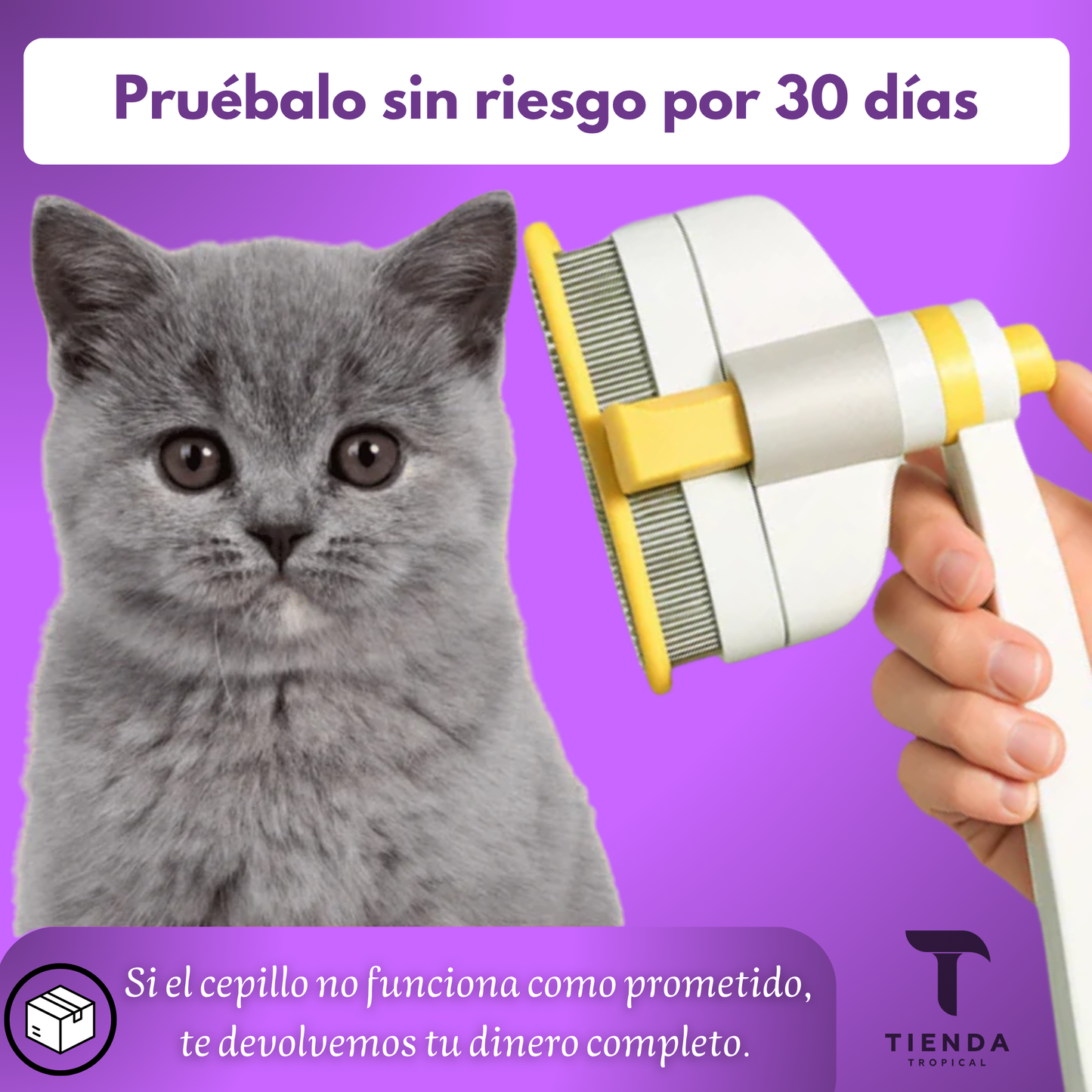 Furlessy™ - Peine de Dientes Finos para el Pelo de Mascotas