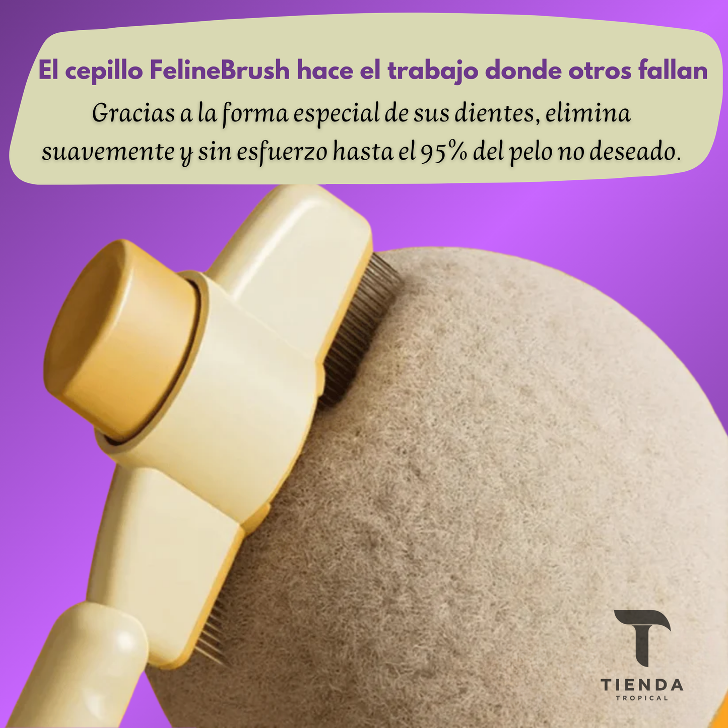 Furlessy™ - Peine de Dientes Finos para el Pelo de Mascotas