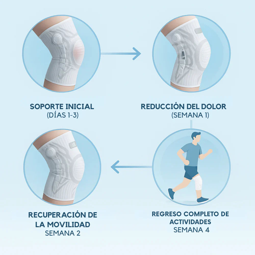 MedicBrace: Rodillera ortopédica de compresión