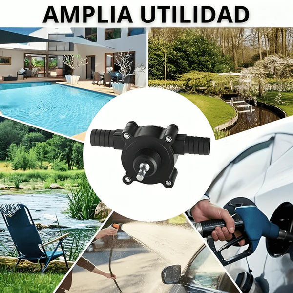 Bomba de taladro pórtatil