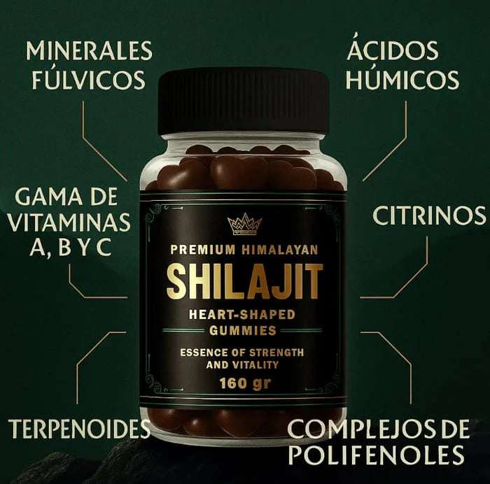 GOMAS SHILAJIT 🤩- Energía, Fuerza y Vitalidad