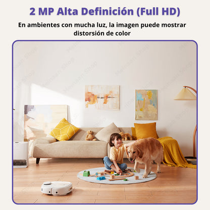 Mini cámara WiFi 1080P: Detección de Movimiento y Visión Nocturna