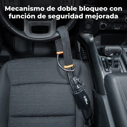 TALAPORR — Antirrobo para volante con 3 llaves,